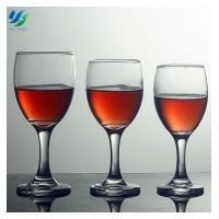 Giant Centerpiece Japanese Short Stem Red Wine Glass For Restaurant