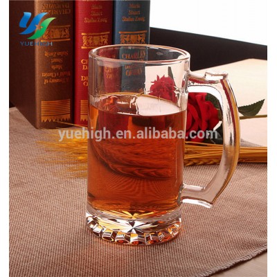 Custom Tiger Beer Glass 1 Liter Glass Beer Mug With Good Quality